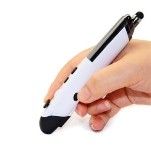 PR-08 2.4G Innovative Pen-style Handheld Wireless Smart Mouse, Support Windows 8 / 7 / Vista / XP / 2000 / Android / Linux / Mac OS. , Effective Distance: 10m(White) (OEM)