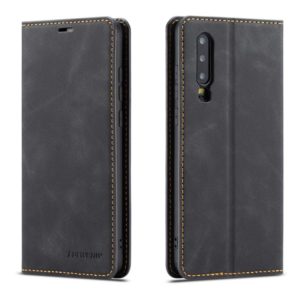 For Huawei P30 Forwenw Dream Series Oil Edge Strong Magnetism Horizontal Flip Leather Case with Holder & Card Slots & Wallet & Photo Frame(Black) (Forwenw) (OEM)