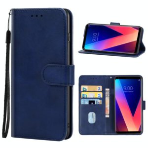 Leather Phone Case For LG V30+(Blue) (OEM)
