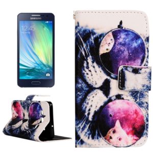 Lovely Animal Pattern Horizontal Flip Leather Case with Holder & Card Slots & Wallet for Galaxy A5 / A500F (OEM)