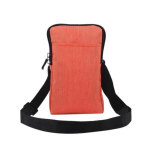 Universal Fashion Waterproof Casual Mobile Phone Waist Diagonal Bag For 7.2 inch and Below Phones(Orange) (OEM)