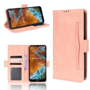 For Nokia G300 Skin Feel Calf Pattern Leather Phone Case(Pink) (OEM)