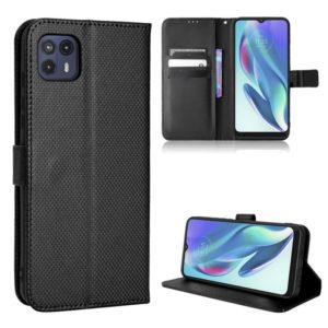 For Motorola Moto G50 5G Global Diamond Texture Leather Phone Case(Black) (OEM)