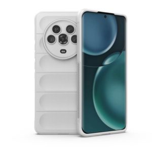 For Honor Magic4 Magic Shield TPU + Flannel Phone Case(White) (OEM)