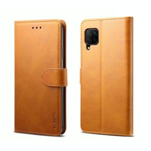 For Huawei P40 Lite/Nova 6 SE/7i GUSSIM Business Style Horizontal Flip Leather Case with Holder & Card Slots & Wallet(Khaki) (GUSSIM) (OEM)