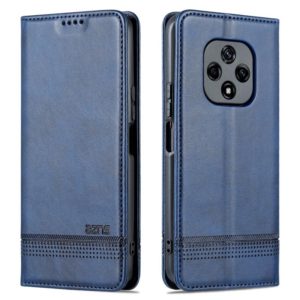 For Huawei nova 9z 5G AZNS Magnetic Calf Texture Leather Phone Case(Dark Blue) (AZNS) (OEM)