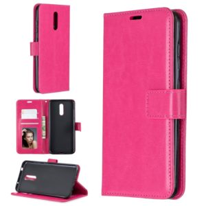 For Nokia 3.2 Crazy Horse Texture Horizontal Flip Leather Case with Holder & Card Slots & Wallet & Photo Frame(Rose) (OEM)
