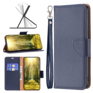 For Nokia G11 / G21 Litchi Texture Pure Color Horizontal Flip Leather Phone Case(Dark Blue) (OEM)