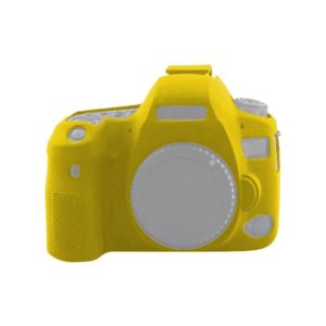 For Canon EOS 6D Mark II Soft Silicone Protective Case (Yellow) (OEM)