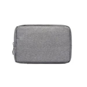 Multi-functional Headphone Charger Data Cable Storage Bag Power Pack, Size: S, 17 x 11.5 x 5.5cm (Grey) (OEM)