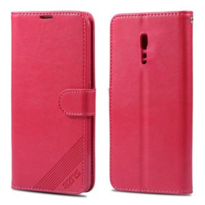 For OPPO Reno Z AZNS Sheepskin Texture Horizontal Flip Leather Case with Holder & Card Slots & Wallet(Red) (AZNS) (OEM)