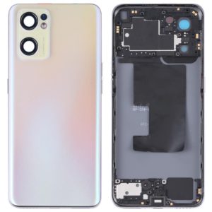 For OPPO Reno7 SE 5G/Find X5 Lite PFCM00 CPH2371 Battery Back Cover with Middle Frame (Gold) (OEM)