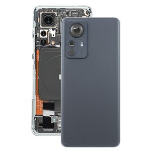 Original Battery Back Cover for Xiaomi 12 Pro / 12 Dimensity(Black) (OEM)