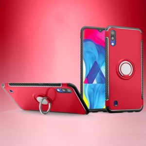 Magnetic 360 Degrees Rotation Ring Armor Protective Case for Galaxy M10 (Red) (OEM)