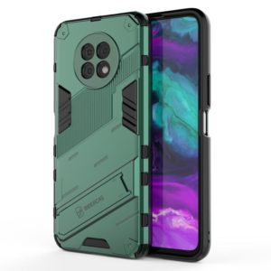 For Honor X20 Punk Armor 2 in 1 PC + TPU Shockproof Case with Invisible Holder(Green) (OEM)