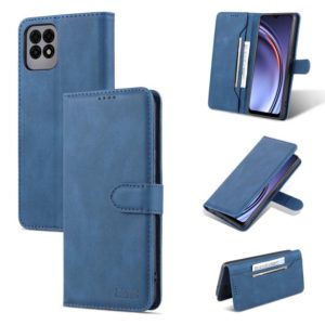 For Huawei Maimang 10 SE AZNS Dream II Skin Feel PU+TPU Horizontal Flip Leather Case with Holder & Card Slots & Wallet(Blue) (AZNS) (OEM)