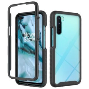 For OnePlus Nord Starry Sky Solid Color Series Shockproof PC + TPU Protective Case(Black) (OEM)