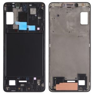 For Galaxy A9 (2018) Front Housing LCD Frame Bezel Plate (Black) (OEM)