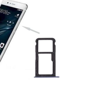 For Huawei P10 Lite SIM Card Tray & SIM / Micro SD Card Tray(Blue) (OEM)