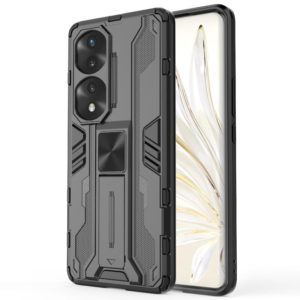 For Honor 70 Pro 5G Supersonic PC + TPU Shock-proof Protective Case(Black) (OEM)
