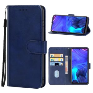 Leather Phone Case For Infinix Note 10 Pro NFC(Blue) (OEM)