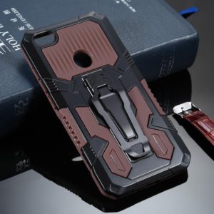 For Xiaomi Redmi Note 5A Armor Warrior Shockproof PC + TPU Protective Case(Coffee) (OEM)