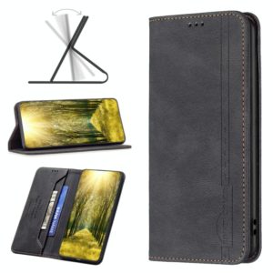 For Sony Xperia 5 III Magnetic RFID Blocking Anti-Theft Leather Phone Case(Black) (OEM)