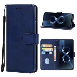 Leather Phone Case For Asus Zenfone 8Z(Blue) (OEM)