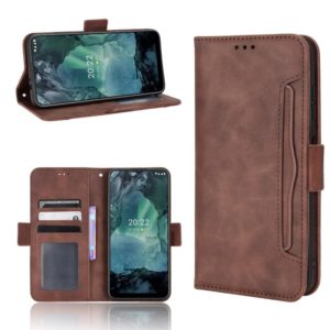 For Nokia G21 / G11 Skin Feel Calf Pattern Leather Phone Case(Brown) (OEM)