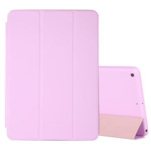 For iPad 10.2 Horizontal Flip Smart Leather Case with Three-folding Holder(Pink) (OEM)