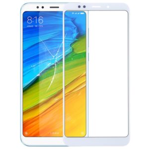 Front Screen Outer Glass Lens for Xiaomi Redmi 5 Plus(White) (OEM)