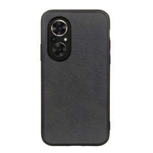 For Honor 50 SE Accurate Hole Two-color Calf Texture Shockproof Case(Black) (OEM)