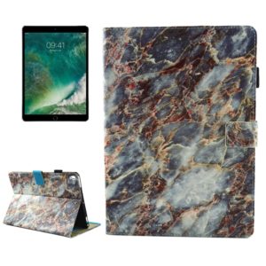 For iPad Pro 10.5 inch Brown Marble Pattern Horizontal Flip Leather Protective Case with Holder & Card Slots & Wallet & Pen Slot &Sleep / Wake-up (OEM)