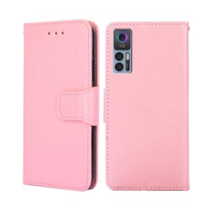 For TCL 30 5G / 30+ 5G Crystal Texture Leather Phone Case(Pink) (OEM)