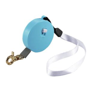 Automatic Telescopic Dog Traction Rope Small Pet Retractor(Round Blue) (OEM)