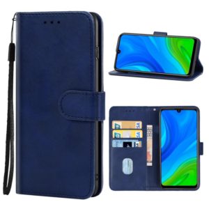 For Huawei P smart 2020 Leather Phone Case(Blue) (OEM)