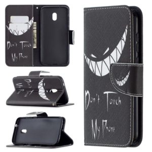 For Nokia C1 Plus Colored Drawing Pattern Horizontal Flip Leather Case with Holder & Card Slots & Wallet(Smirk) (OEM)