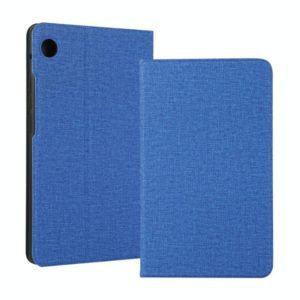 For Huawei MatePad T8 / C3 8 inch Voltage Craft Cloth TPU Horizontal Flip Leather Case with Holder(Blue) (OEM)