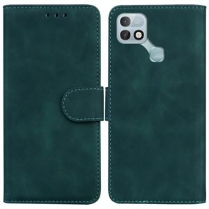 For Infinix Hot 10i / Smart 5 Pro X659B / PR652B / S658E Skin Feel Pure Color Flip Leather Phone Case(Green) (OEM)
