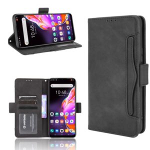 For Infinix Hot 10s/10s NFC/10T Skin Feel Calf Pattern Horizontal Flip Leather Case with Holder & Card Slots & Photo Frame(Black) (OEM)
