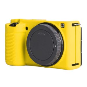 For Sony ZV-E10 Soft Silicone Protective Case (Yellow) (OEM)