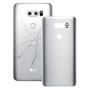 Back Cover with Adhesive for LG V30 (Silver) (OEM)
