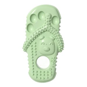 Pet Toys TPR Slippers Teeth Cleaning Dog Toys(Matcha Color) (OEM)