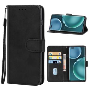 Leather Phone Case For Honor Magic4 Pro(Black) (OEM)