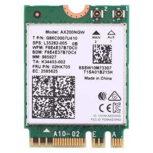 Dual Band AX200 2400Mbps Wireless AX200NGW NGFF M.2 Bluetooth 5.0 Wifi Network Card 2.4G/5G 802.11 ac/ax (OEM)