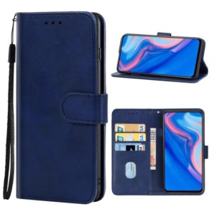 For Huawei P smart Z Leather Phone Case(Blue) (OEM)