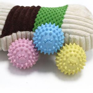 Pet Toys TPR Bite Resistance Dog Supplies Cotton Rope Cloth Toys, Size: Footprint(Random Color Delivery) (OEM)