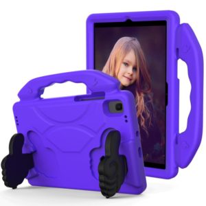 For Samsung Galaxy Tab A7 10.4(2020)T500/T505 EVA Material Children Flat Anti Falling Cover Protective Shell With Thumb Bracket(Purple) (OEM)