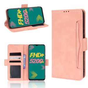 For Infinix Hot 11 Skin Feel Calf Pattern Leather Phone Case(Pink) (OEM)