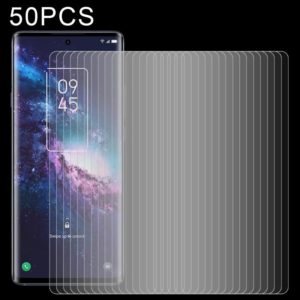 50 PCS 0.26mm 9H 2.5D Tempered Glass Film For TCL 20 Pro 5G (OEM)